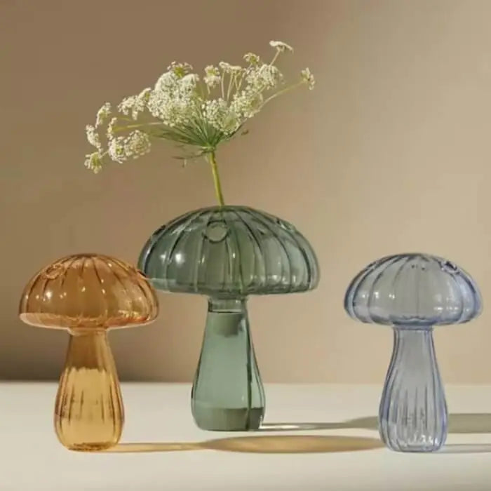 The Enchanting Fungi Haven Vase