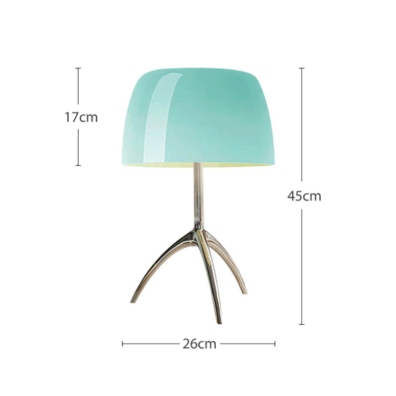 Vintage Copper Table Lamp: Retro-Inspired Designer Accent Lighting