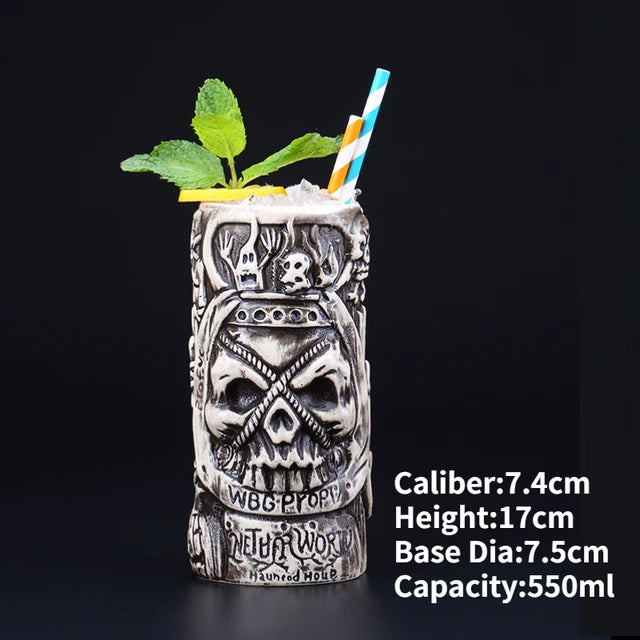 🌴 Club Retrorama Ceramic Hawaii Tiki Mugs 🌴