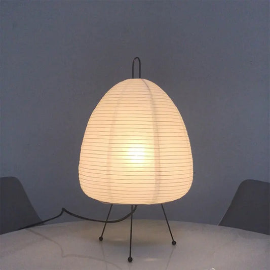 Japanese Rice Paper Lantern Led Table Lamp