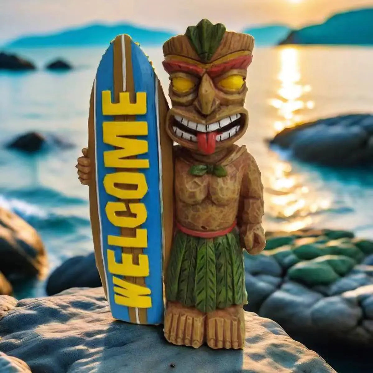 “Wave Rider Palmsurf Totem” 🏄‍♀️🌴