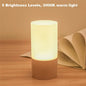 Nordic Solid Wood LED Table Lamp USB Powered