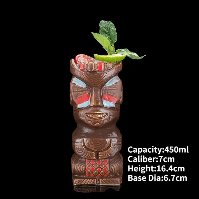 🌴 Club Retrorama Ceramic Hawaii Tiki Mugs 🌴