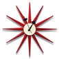 Retro Mid-Century Modern Sunburst Wall Clock