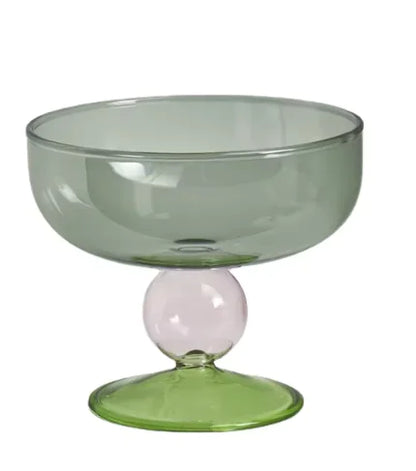 “RetroScoop Crystal Delight” Ice Cream Bowls!