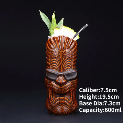 🌴 Club Retrorama Ceramic Hawaii Tiki Mugs 🌴