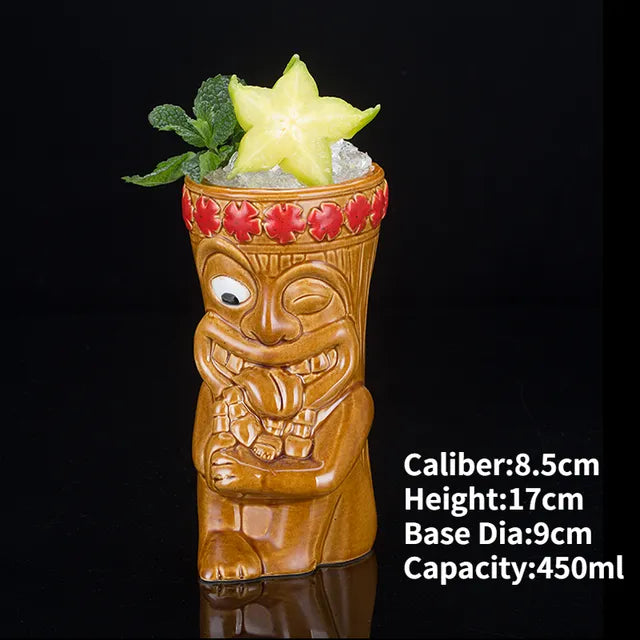 🌴 Club Retrorama Ceramic Hawaii Tiki Mugs 🌴