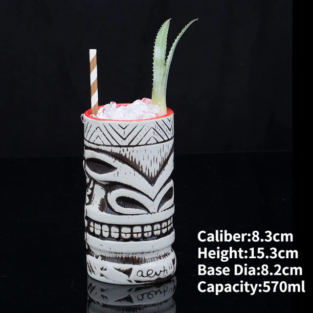 🌴 Club Retrorama Ceramic Hawaii Tiki Mugs 🌴