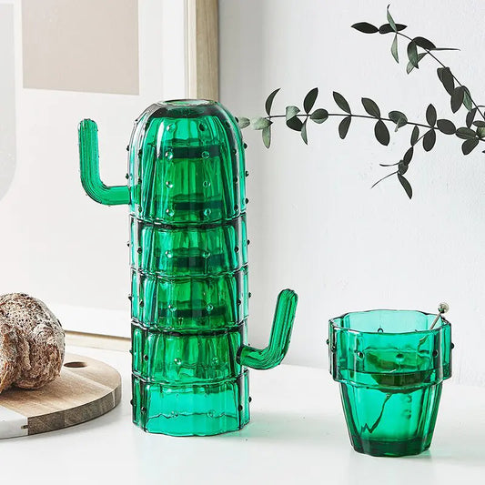 Coyote  Cactus Stackable Glass Set