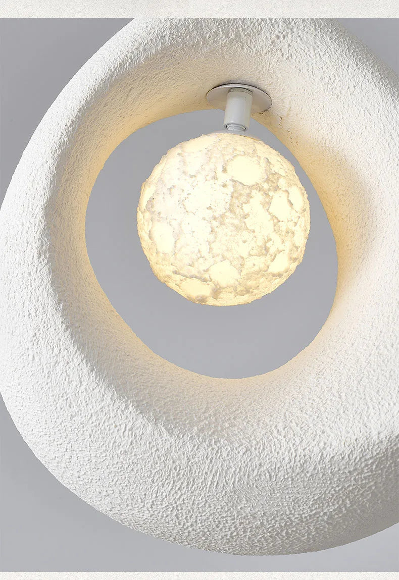 Cosmic Glow Pendant Light: A Time-Traveling Luminary