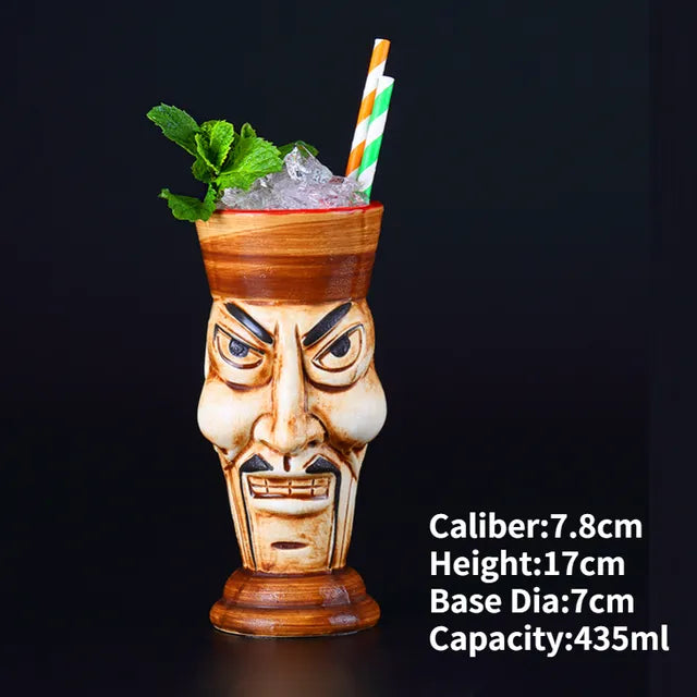 🌴 Club Retrorama Ceramic Hawaii Tiki Mugs 🌴