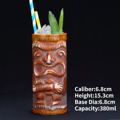 🌴 Club Retrorama Ceramic Hawaii Tiki Mugs 🌴