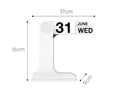 EleganceVue Desk Calendar