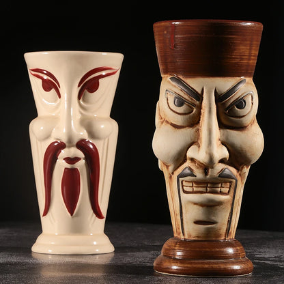 🌴 Club Retrorama Ceramic Hawaii Tiki Mugs 🌴